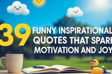 39 Funny Inspirational Quotes That Spark Motivation and Joy