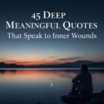 45 deep meaningful quotes That Speak to Inner Wounds