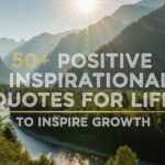 50+ Positive Inspirational Quotes for Life to Inspire Growth