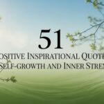 51 Positive Inspirational Quotes for Self-growth and Inner Strength