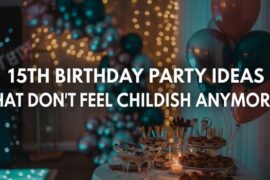 15th Birthday Party Ideas That Don’t Feel Childish Anymore
