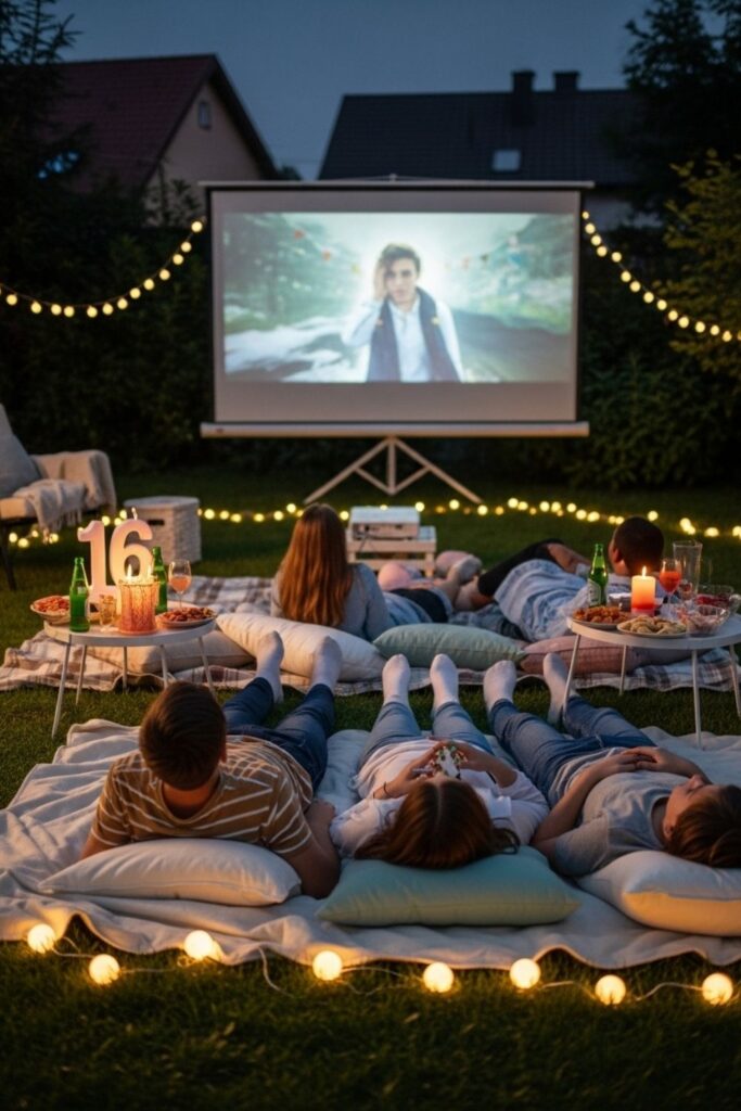 Outdoor Movie Screen