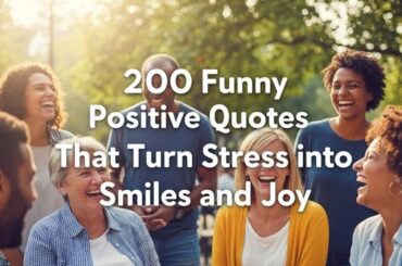 200 Funny Positive Quotes That Turn Stress into Smiles and Joy