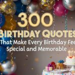 300 Birthday Quotes That Make Every Birthday Feel Special and Memorable