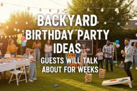 Backyard Birthday Party Ideas Guests Will Talk About for Weeks