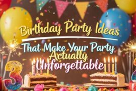 Birthday Party Ideas That Make Your Party Actually Unforgettable