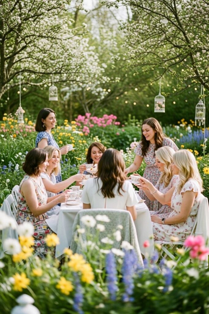 Birthday Party Ideas for Women - Garden Tea Party
