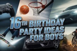 16th Birthday Party Ideas for Boys