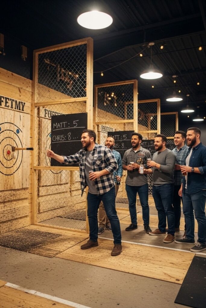 Axe Throwing Competition