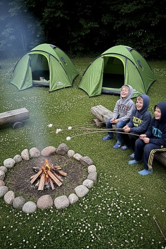 Backyard Camping Adventure