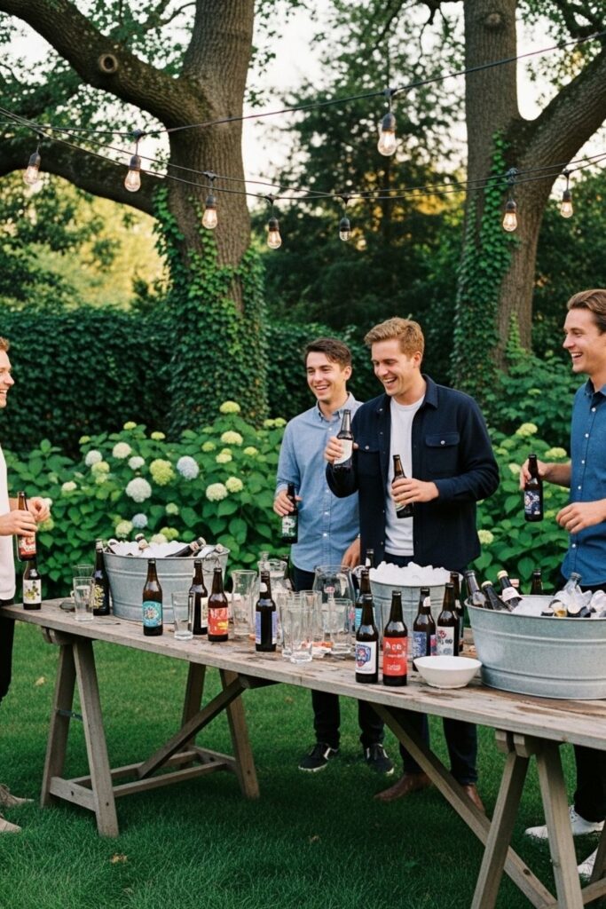 Backyard Craft Beer Garden