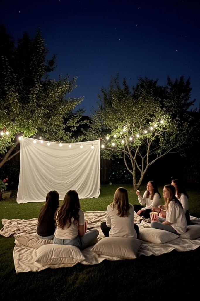 Backyard Movie Night