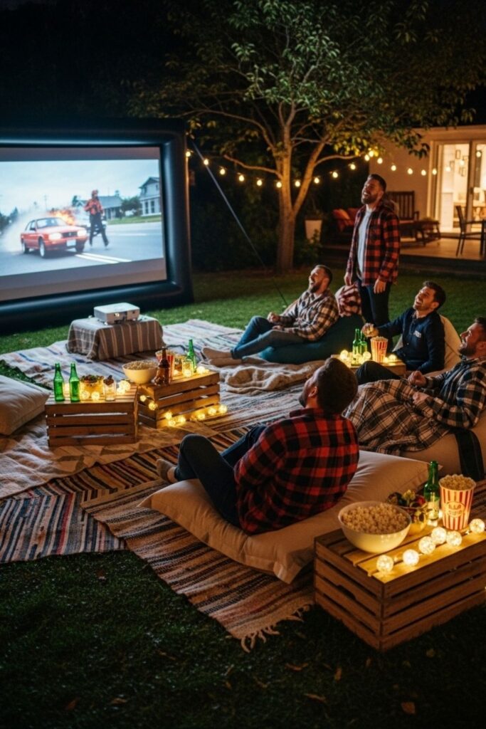 Backyard Movie Night