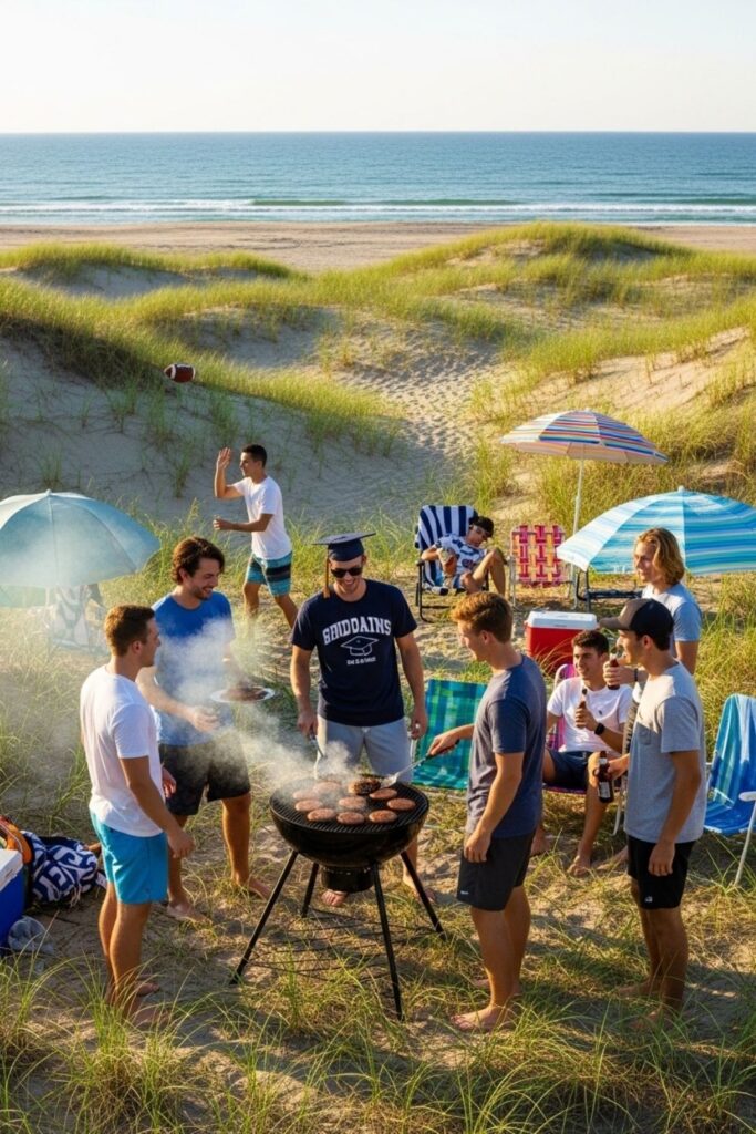 Casual Beach Day and BBQ
