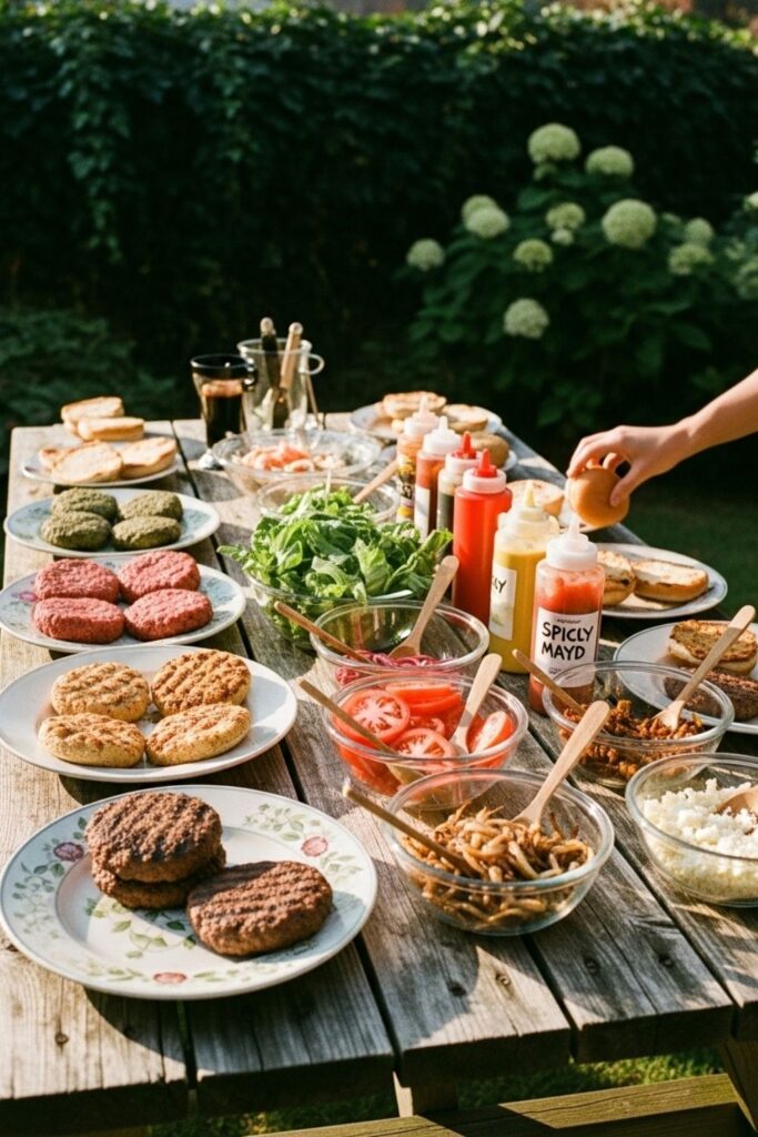 DIY Burger Bar