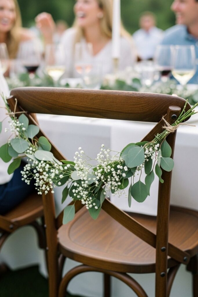 Floral Chair Garlands