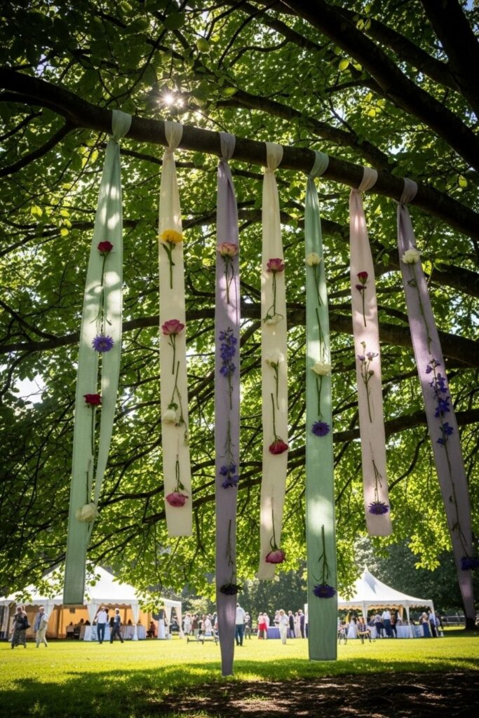 Floral Ribbon Streamers