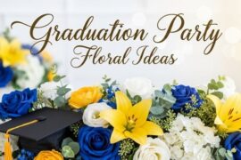 Graduation Party Floral Ideas