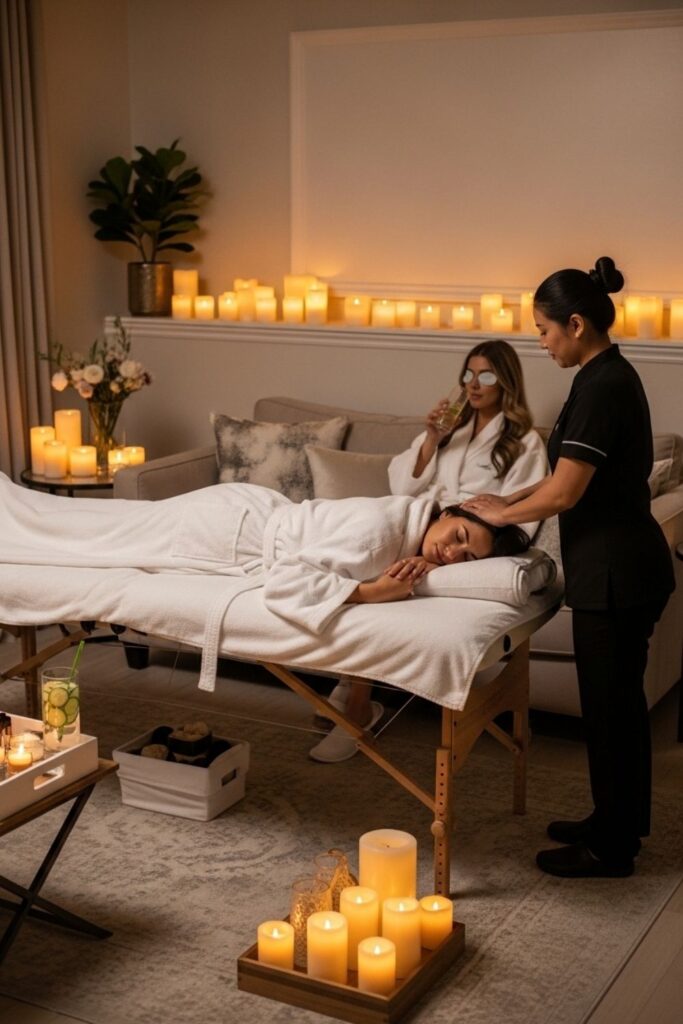 High-End Spa Day at Home