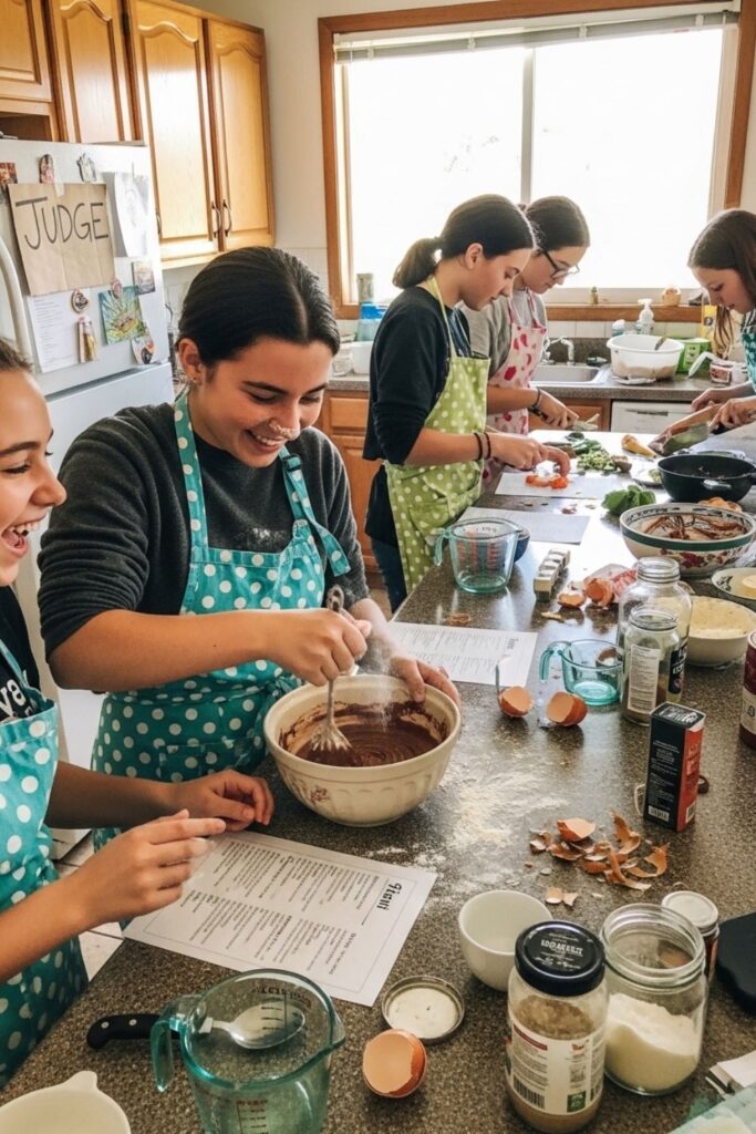 Interactive Cooking Competition