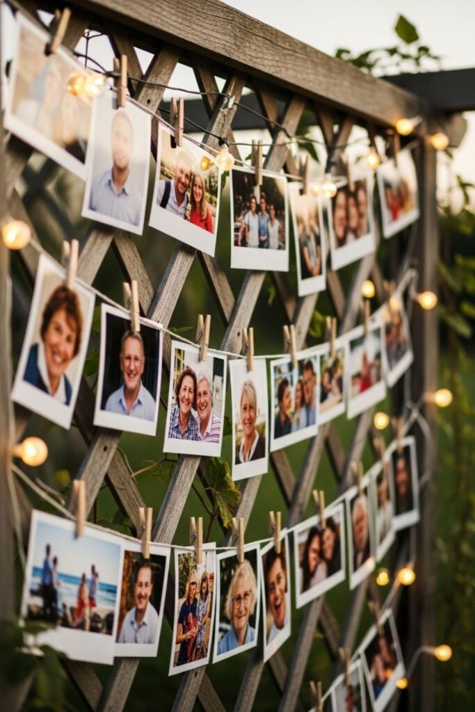 Nostalgic Photo Wall