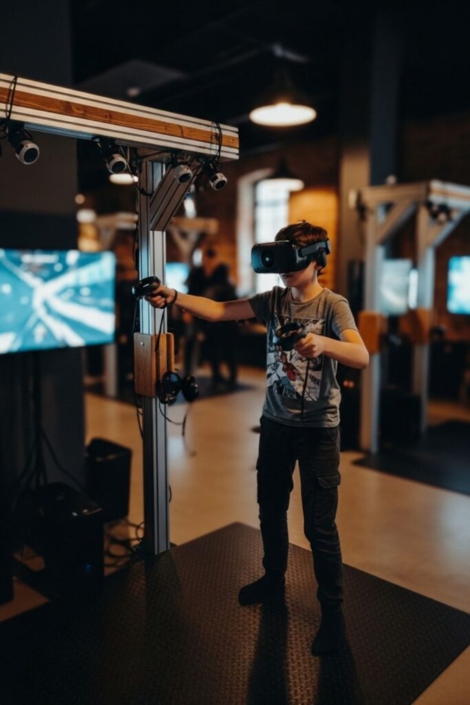 Visit to a VR Arcade