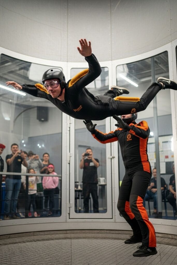 Visit to an Indoor Skydiving Center