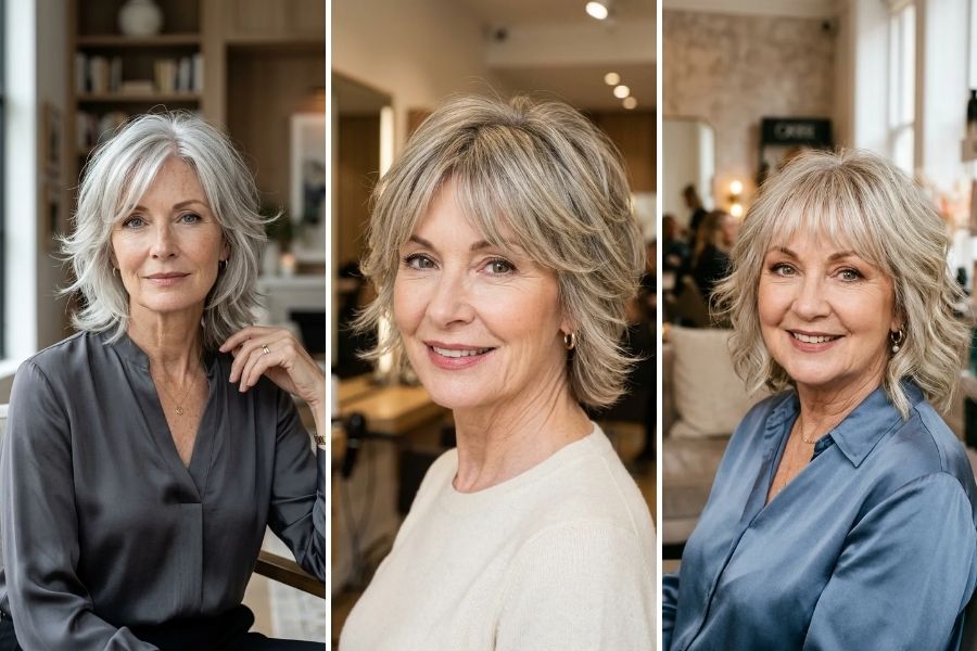 14 Short Shag Hairstyles for Women Over 60