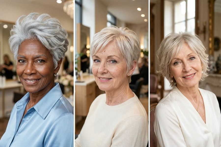 15 Short Haircuts for Women Over 70 With Thin Hair