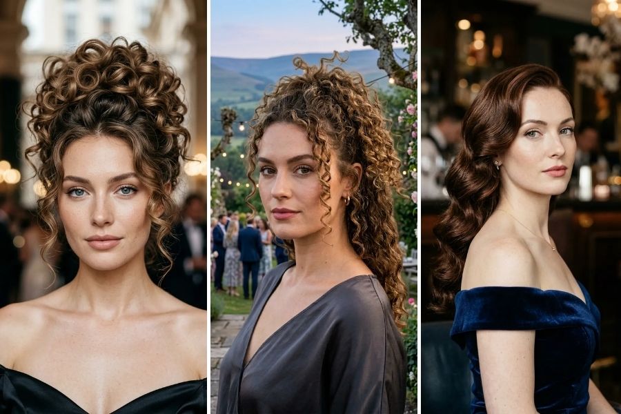 16 Party Hairstyles for Curly Hair