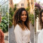 18 Beautiful Honey Balayage on Dark Brown Curly Hair Ideas