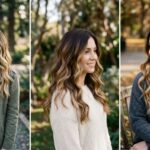 18 Golden Blonde Balayage on Dark Hair