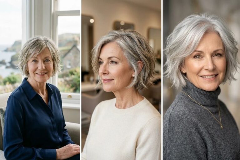21 Trendy Choppy Bob Hairstyles for Women Over 60