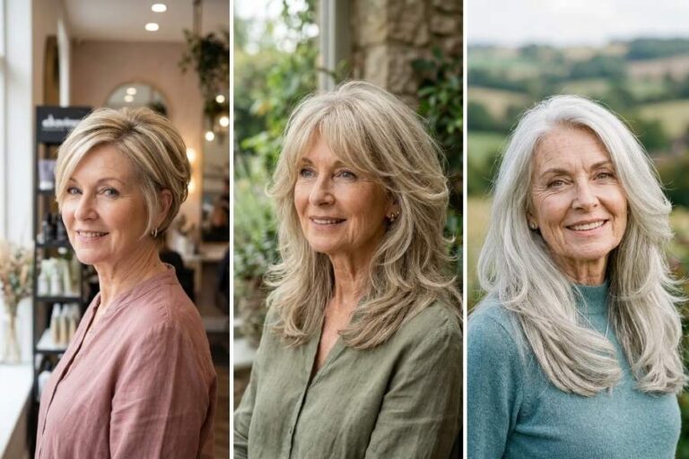 13 Hairstyles for Women Over 60 With Thick Hair
