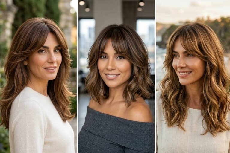 15 Curtain Bangs Hairstyles for Fine Hair