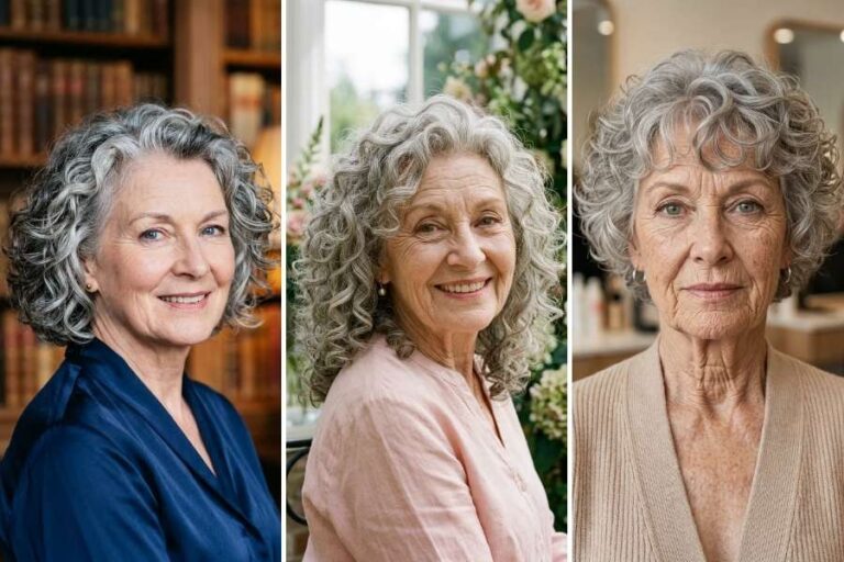 16 Curly Hairstyles for Women Over 80